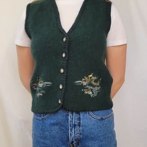 Duck Theme Cottagecore Sweater Vest